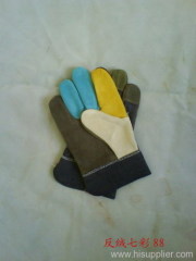 welding glove leather