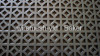 Special shapes perforated metal