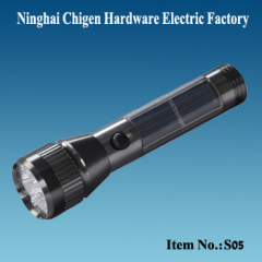 Solar LED Flashlight