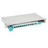 Rack Mounting Enclosure 12 fibers Outdoor Fiber Optic Distribution Cabinet Network Distribution Box