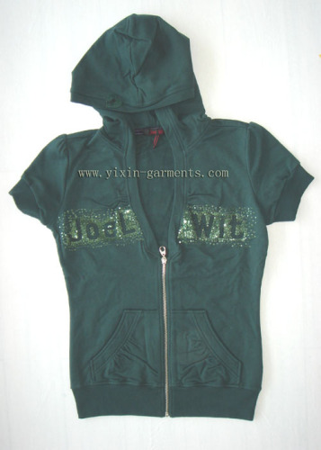 Ladies' Sequins Hoodie