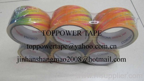 super clear packing tape