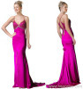 satin prom dress