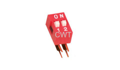 right-angle dip switch