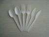 100% biodegradable and compostable heat resistant PLA cutlery