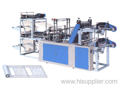 RHT-500-800 Computer Rolls-Connecting Dots-Severing T-shape Bag Maker