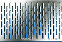 Slotted Hole Perforated metal mesh