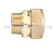 Brass Stainless Flexible Male Union Fitting