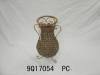 rattan vase