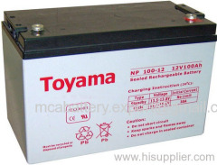 Sealed Lead Acid Battery NP100-12(12V100Ah)