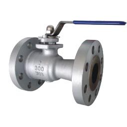 One piece body ball valve