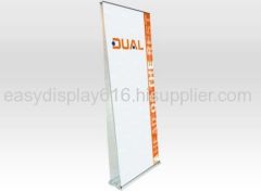 dual roll up displays