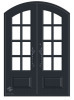 wrought iron door