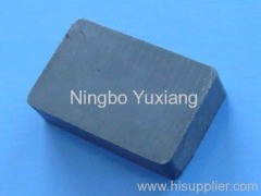 sintered hard ceramic block hard ferrite magnet