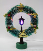 USB 7 color mini wreath with street light