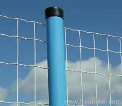 crimped wire mesh fence