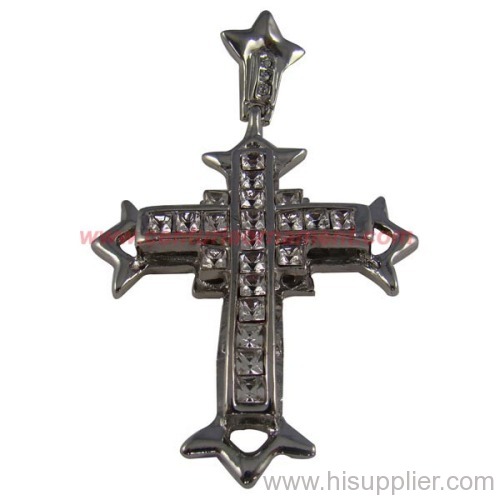 stainless steel cross pendants