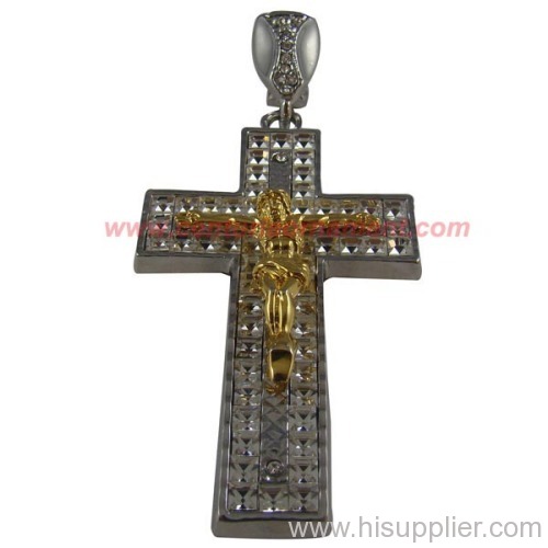 HIP HOP cross pendant