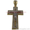 HIP HOP cross pendant