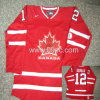 #12 Red Canada Olympic jersey
