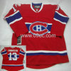 #13 CAMMALLERI red montreal canadiens with 100years patch hockey jersey