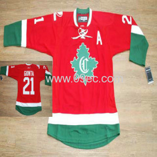 #21 GIONTA blue montreal canadiens hockey jersey