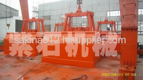 Motor hydraulic Orange peel grab