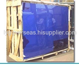 dark blue float glass