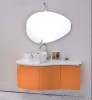 Orange Bathroom Vanity