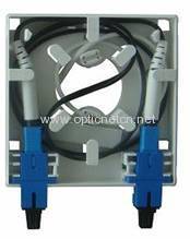 Drop Cable input - 1 Port output Optical Socket Outdoor Fiber Termination Box