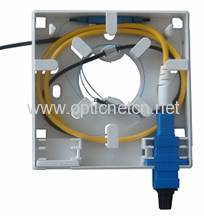 Optical Socket For 2 indoor cable or drop cable Optical Network Terminal Box