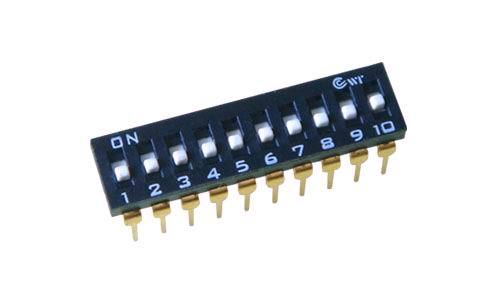 10 position IC type DIP switch