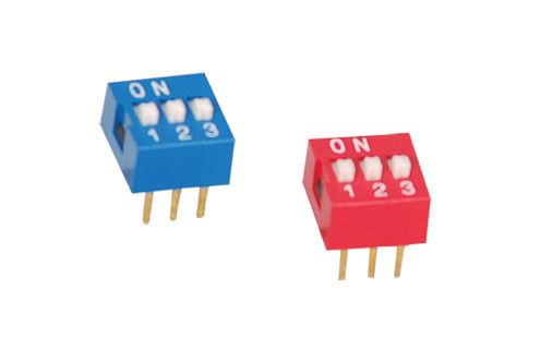 3 position slide type DIP switch