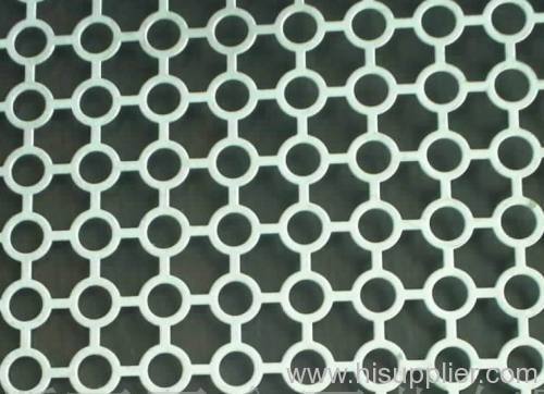 Decorative Round Hole Perforated Plate Mesh