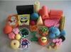 animal toy sponges