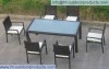 glass dining set