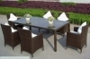 rattan dining set