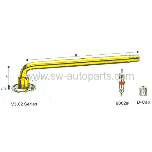 Screw-on universal valve