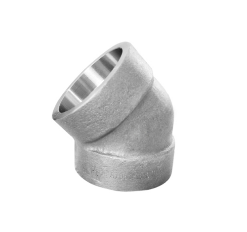 Stainless steel socket 45 elbow