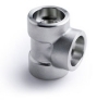 Stainless steel socket straight tee