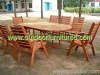 outdoor patio table set,garden patio table set,patio wood table set,Eucalyptus table set,oak garden table set