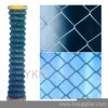 PVC Chain link fence