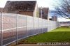 hexagonal expanded metal neighborhood fencing