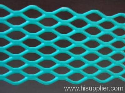 PVC Coated Flattened Expanded Metal Mesh