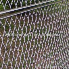 Galvanized Expanded Metal Mesh Barriers