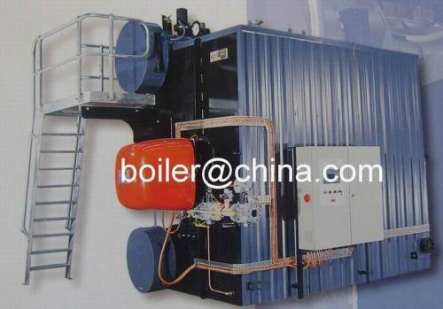 D type water tube package steam boiler