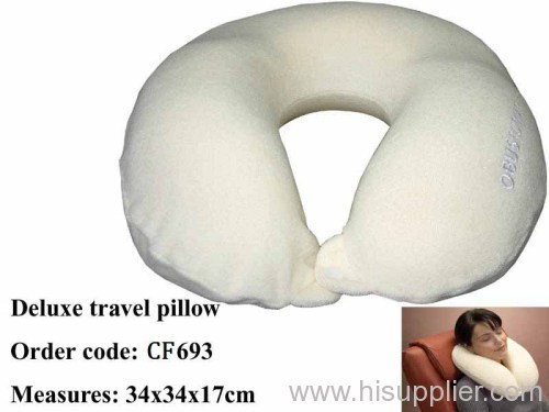 Travel pillow bolster pillow lumbar pillow memory foam pillow