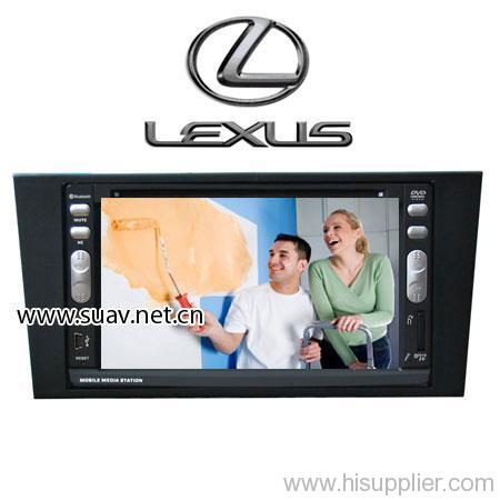 LEXUS 400 special Dual zone Car DVD Media Player TV 6.2