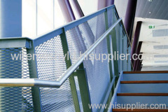 Stairway Protection Expanded Metal Mesh Fence