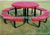 Round Expanded Metal Mesh Table